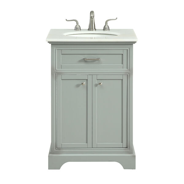 Americana Light Grey Vanity Washstand, image 1