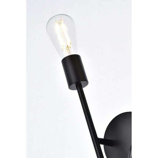 Armin Black Two-Light Wall Sconce, image 5
