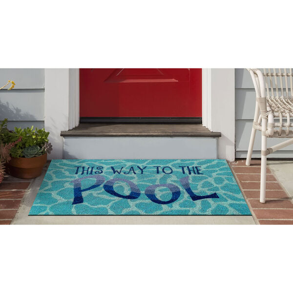 Natura Water This Way To The Pool Outdoor Mat, image 3