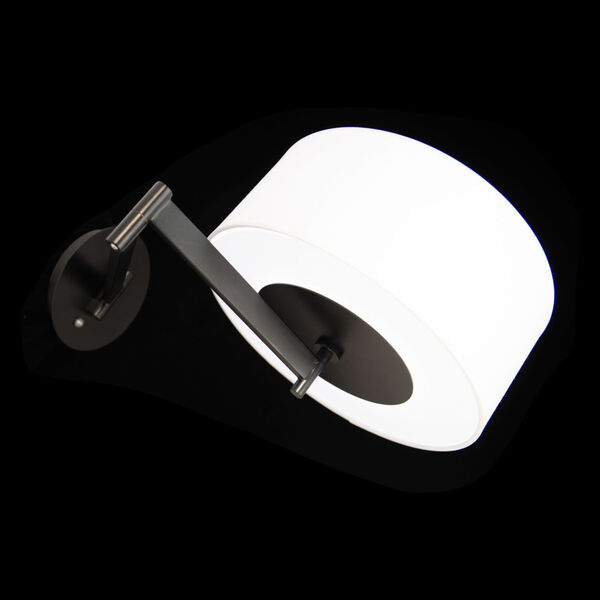 Chelsea Black LED Swing Arm Wall Light, image 5