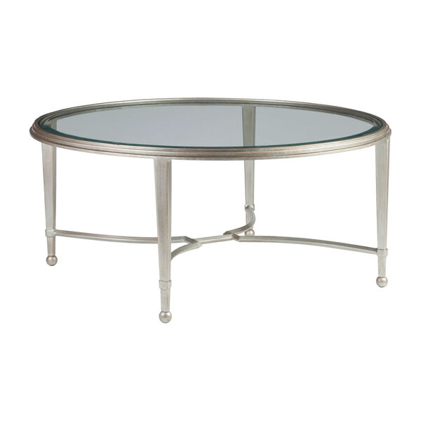 Metal Designs Argento Sangiovese Round Cocktail Table, image 1