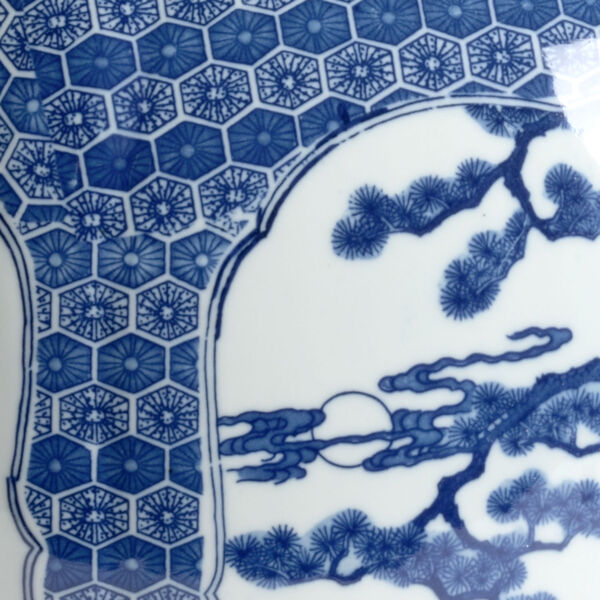 Blue and White  Vase, image 2