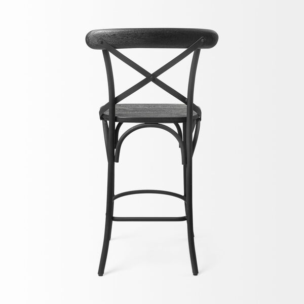Etienne Black Counter Height Stool, image 4