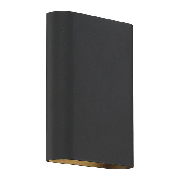 Lux Black 6-Inch Led Bi-Directional Wall Sconce, image 2