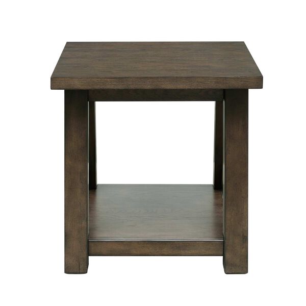 Denman Rich Brown End Table, image 1