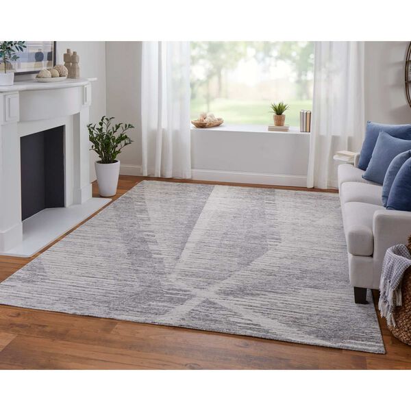 Brighton Ivory Taupe Silver Rectangular 3 Ft. x 5 Ft. Area Rug, image 3
