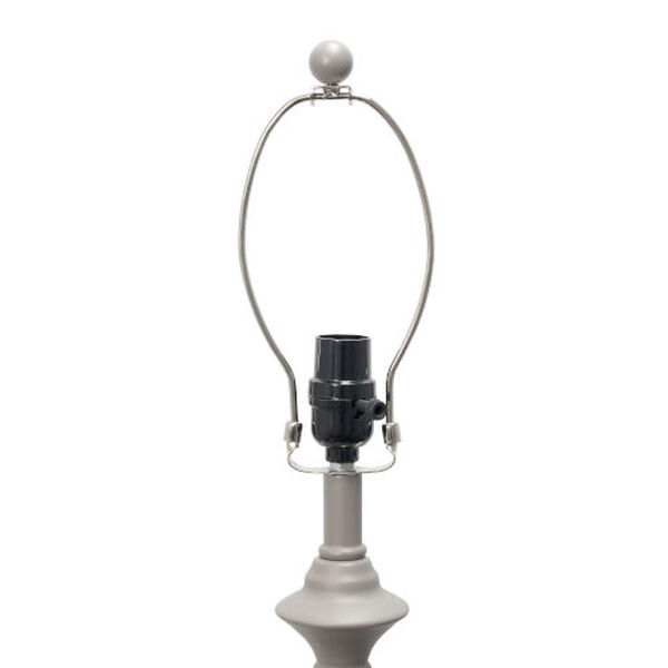 Quince Gray and White Lamp Set, Three Piece, image 3