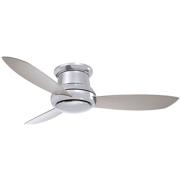 Concept II Polished Nickel 52-Inch LED Ceiling Fan, image 1