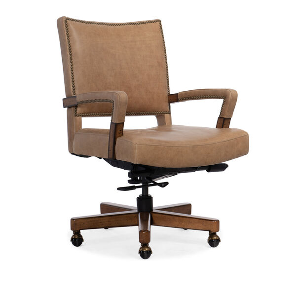 Chace Brown Executive Swivel Tilt Chair, image 1