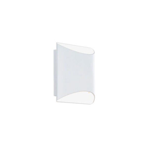 Duet White 2700 K Two-Light LED ADA Wall Sconce, image 1