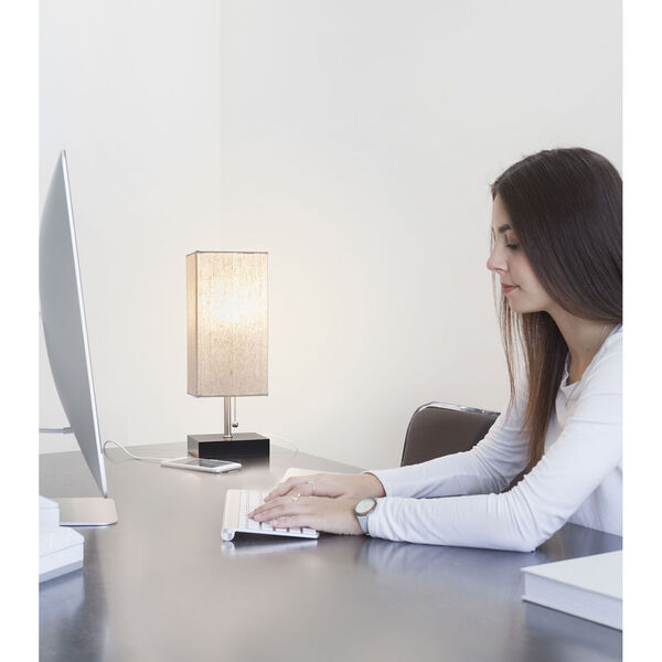 Grace Black LED Table Lamp, image 4