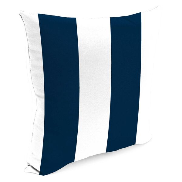 Cabana Navy Blue 16 x 16 Inches Knife Edge Throw Pillows , Set of Two, image 3