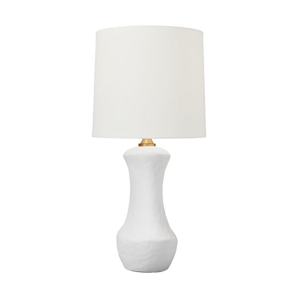 Bone Matte White One-Light Ceramic Table Lamp, image 2