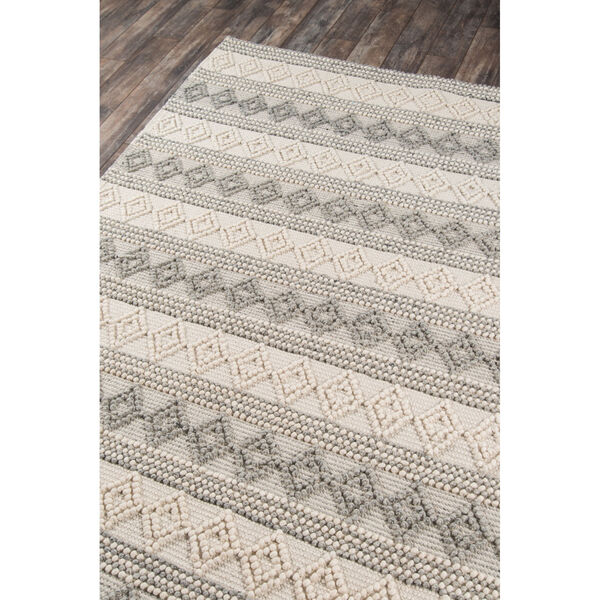 Andes Geometric Ivory Rectangular: 7 Ft. 9 In. x 9 Ft. 9 In. Rug, image 3