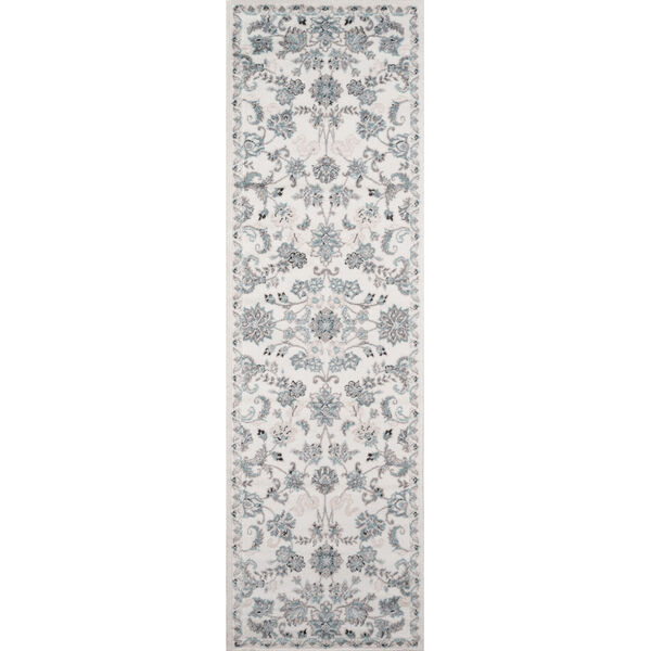 Brooklyn Heights Floral Ivory Rectangular: 5 Ft. 3 In. x 7 Ft. 6 In. Rug, image 6
