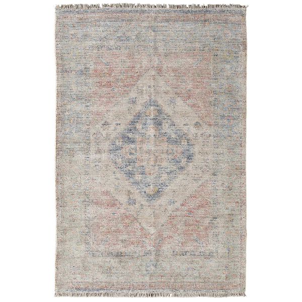 Caldwell Ivory Blue Red Area Rug, image 1