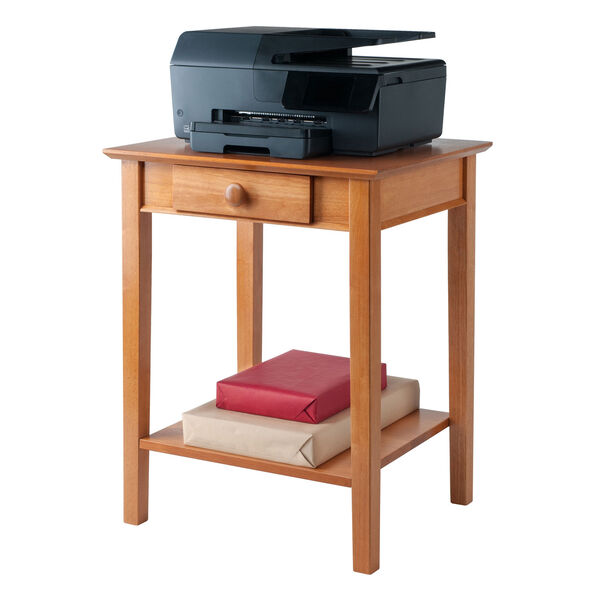 Honey Pine Printer Stand, image 5