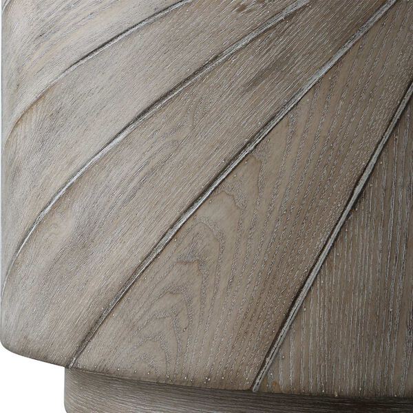 Starshine Warm Gray Wooden Side Table, image 5