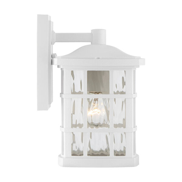 Grace White 11-Inch One-Light Outdoor Wall Sconce, image 4