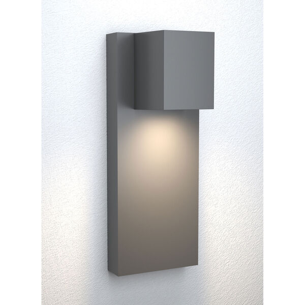 Quadrate Graphite 5-Inch LED Outdoor Wall Sconce, image 5