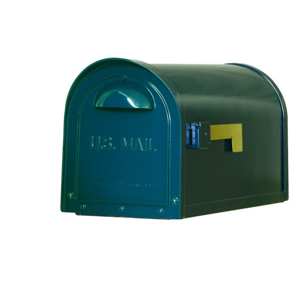 Dylan Blue Curbside Mailbox, image 1
