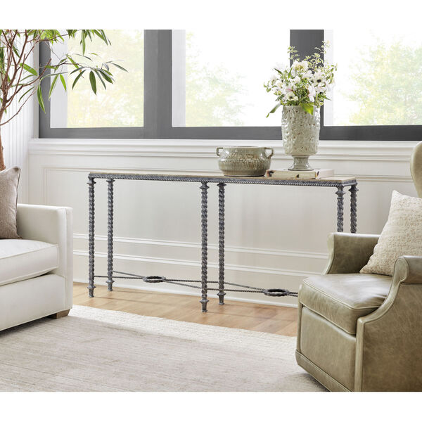 Traditions Gray Console Table, image 3