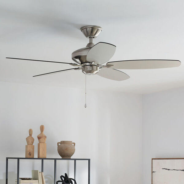 Renew ES Brushed Stainless Steel 52-Inch Ceiling Fan, image 5