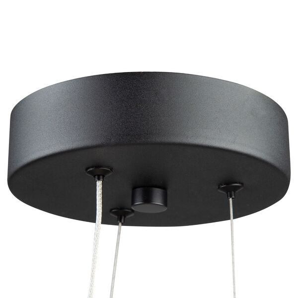 Mira Black Mini 10-Inch LED Pendant, image 6