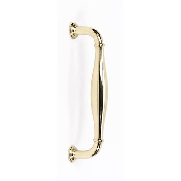 Charlie Polished Brass 3 1/2-Inch Pull, image 1