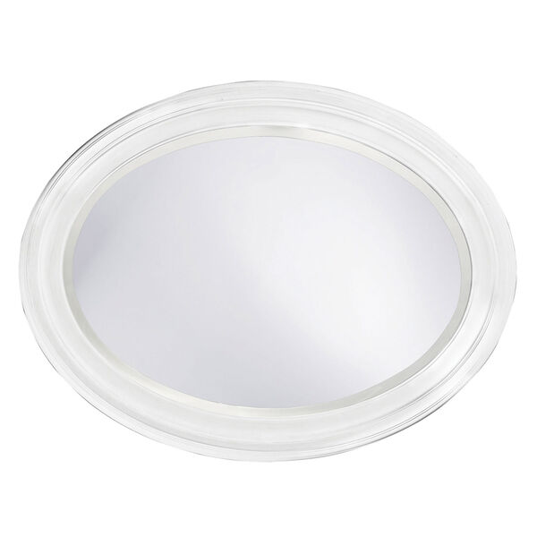George White Oval Mirror, image 2