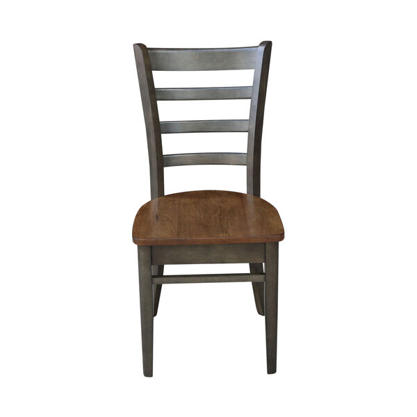 Emily Hickory and Washed Coal Side Chair, Set of 2, image 4