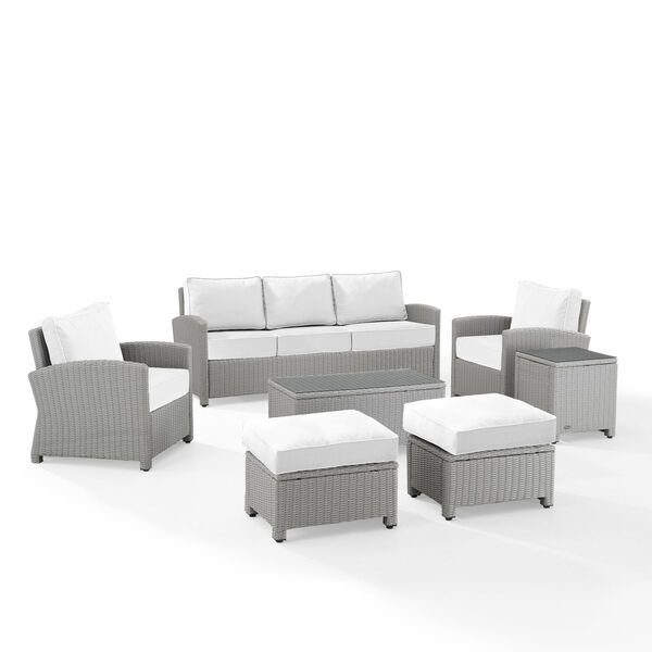 Bradenton Outdoor Wicker Sofa Set, image 1