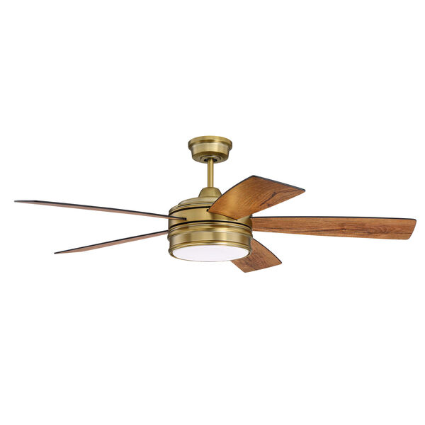 Braxton Satin Brass Led 52-Inch Ceiling Fan, image 3