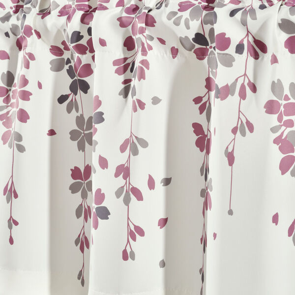 Weeping Flower Purple and White 52 x 18 In. Window Valance, image 3