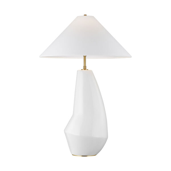 Contour Arctic White 21-Inch LED Table Lamp, image 2