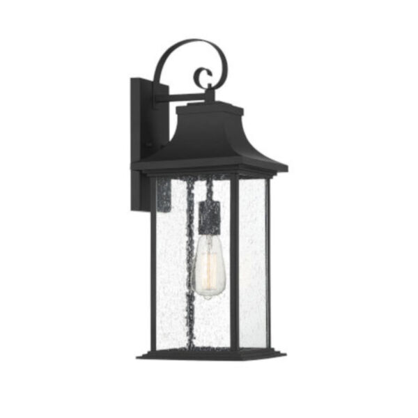 Elle Black One-Light Outdoor Wall Sconce, image 4