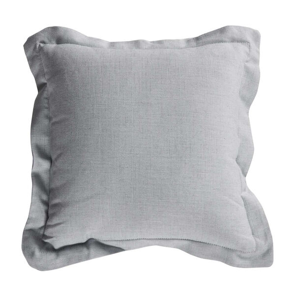Verona Stone 22 x 22 Inch Pillow with Linen Double Flange, image 2