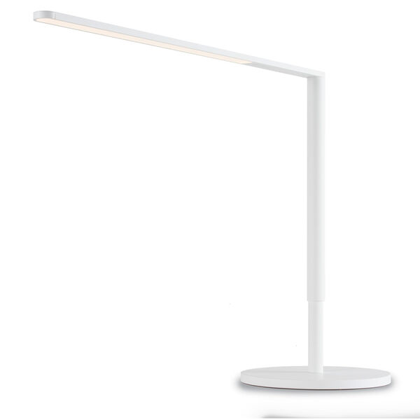 Lady7 Matte White LED Desk Lamp, image 1