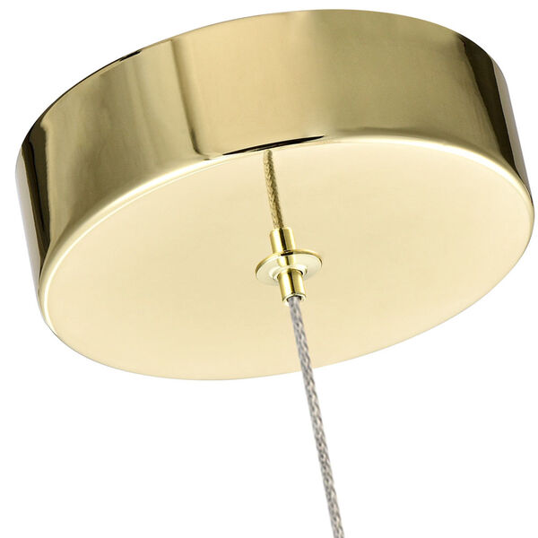 Amalfi Gold Integrated LED Pendant, image 7
