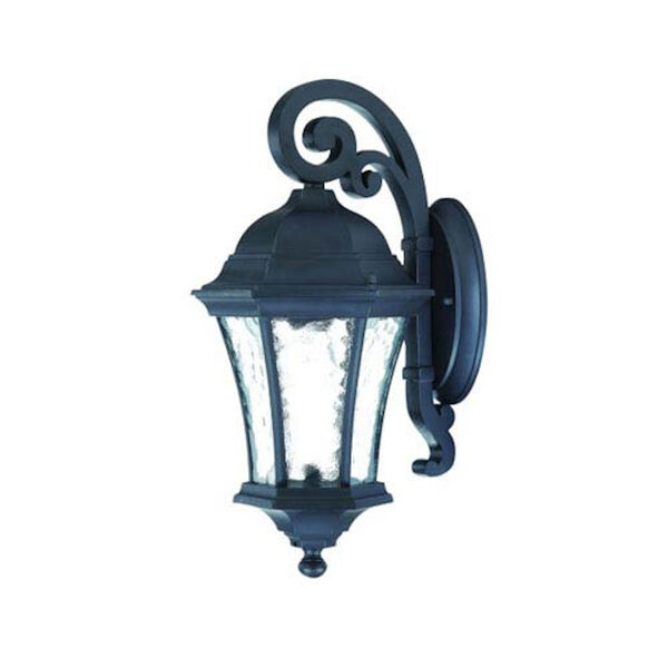 Waverly Matte Black One-Light 16.5-Inch Outdoor Wall Mount, image 1