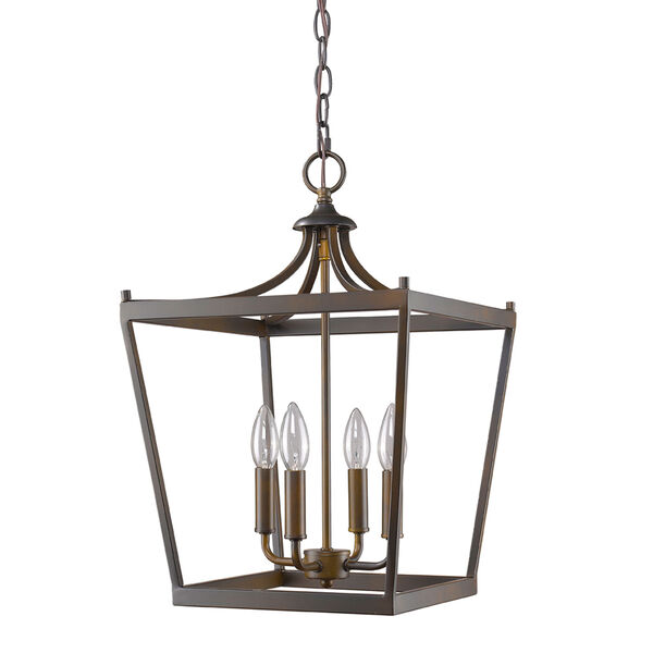 Kennedy Oil Rubbed Bronze Four-Light Chandelier, image 1
