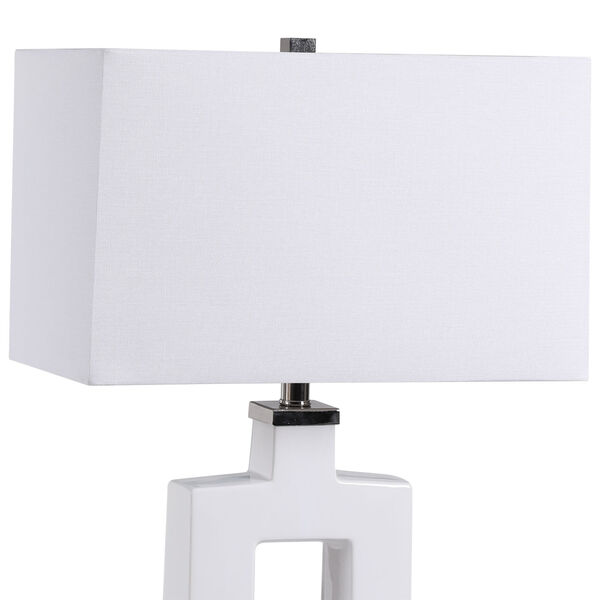 Entry White One-Light Table Lamp, image 6