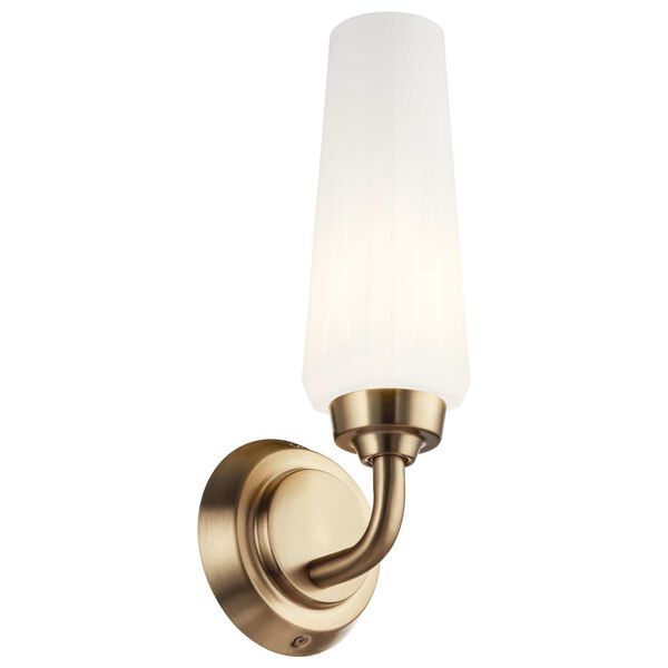 Truby Champagne Bronze One-Light Wall Sconce, image 1