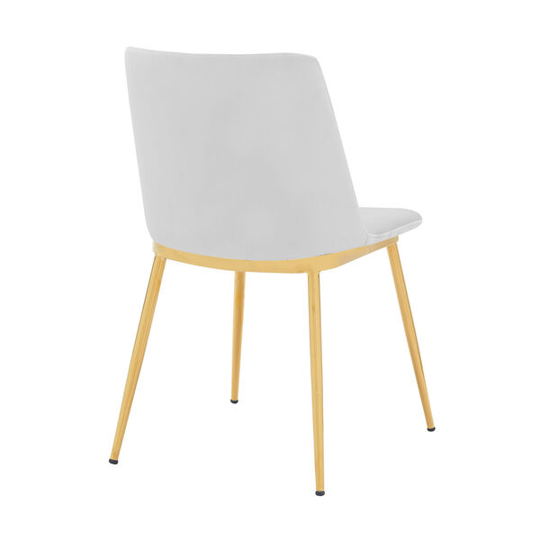Messina White Dining Chair, Set of Two, image 4