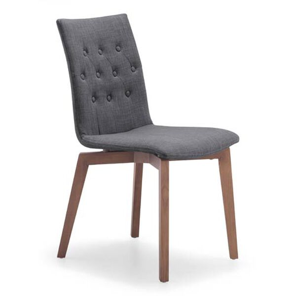 Orebro Gray and Ash Wood Side Chair, Set of Two, image 1