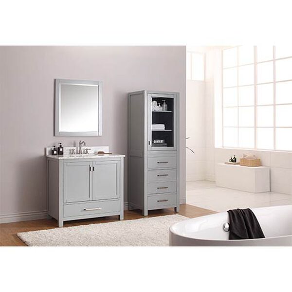Modero Chilled Gray 36-Inch Vanity Only, image 4