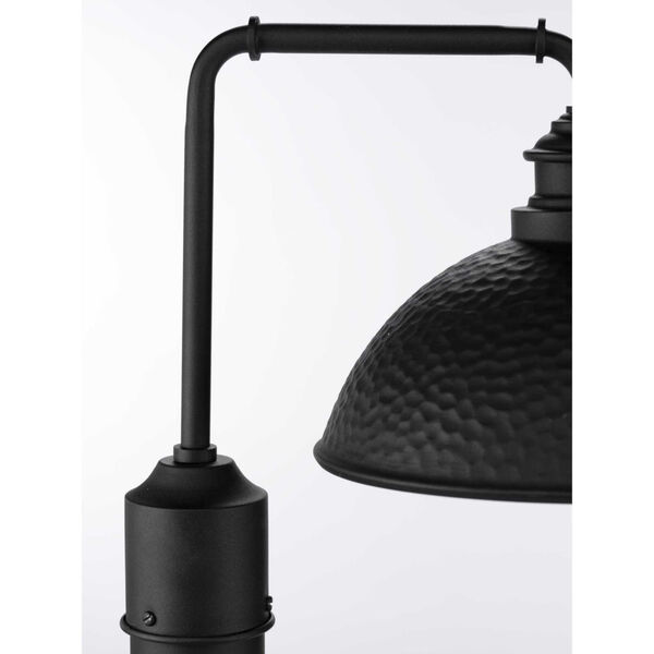 P540032-031 Englewood Black 12-Inch One-Light Outdoor Post Lantern, image 3