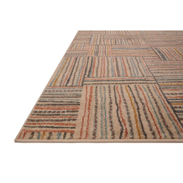 Chalos Cream and Brown 2 Ft. 3 In. x 7 Ft. 6 In. Area Rug, image 2