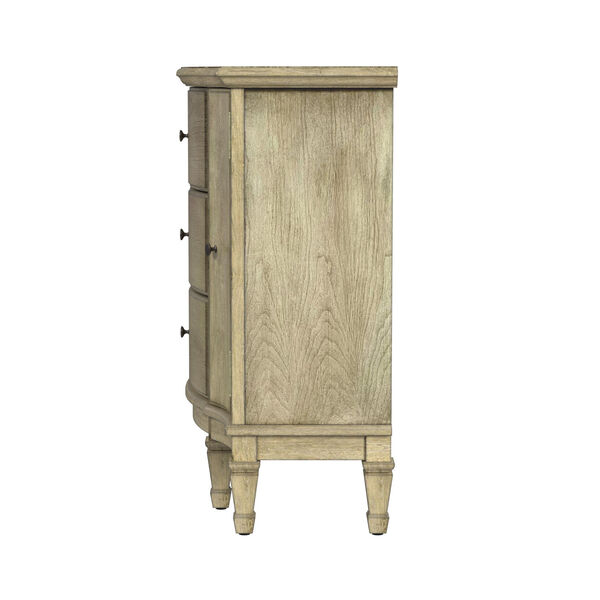 Sheffield Antique Beige Accent Cabinet with Drawers, image 3