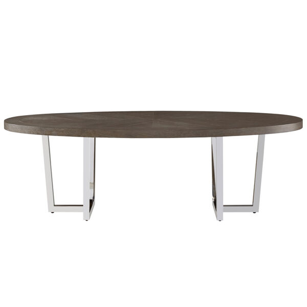 Curated Brownstone Dorchester Oval Cocktail Table, image 1